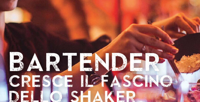 Il fascino dello shaker e dei cocktail sta crescendo tra i giovani